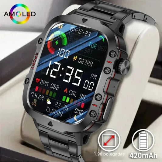 Original Men Smart Watch Bluetooth Call Fitness Clock 3ATM IP68 Swim Waterproof Sports Smartwatch