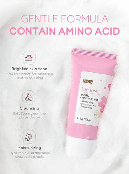 Vitamin C Facial Cleanser Skin Deep Cleansing Moisturizing Blackhead Removal