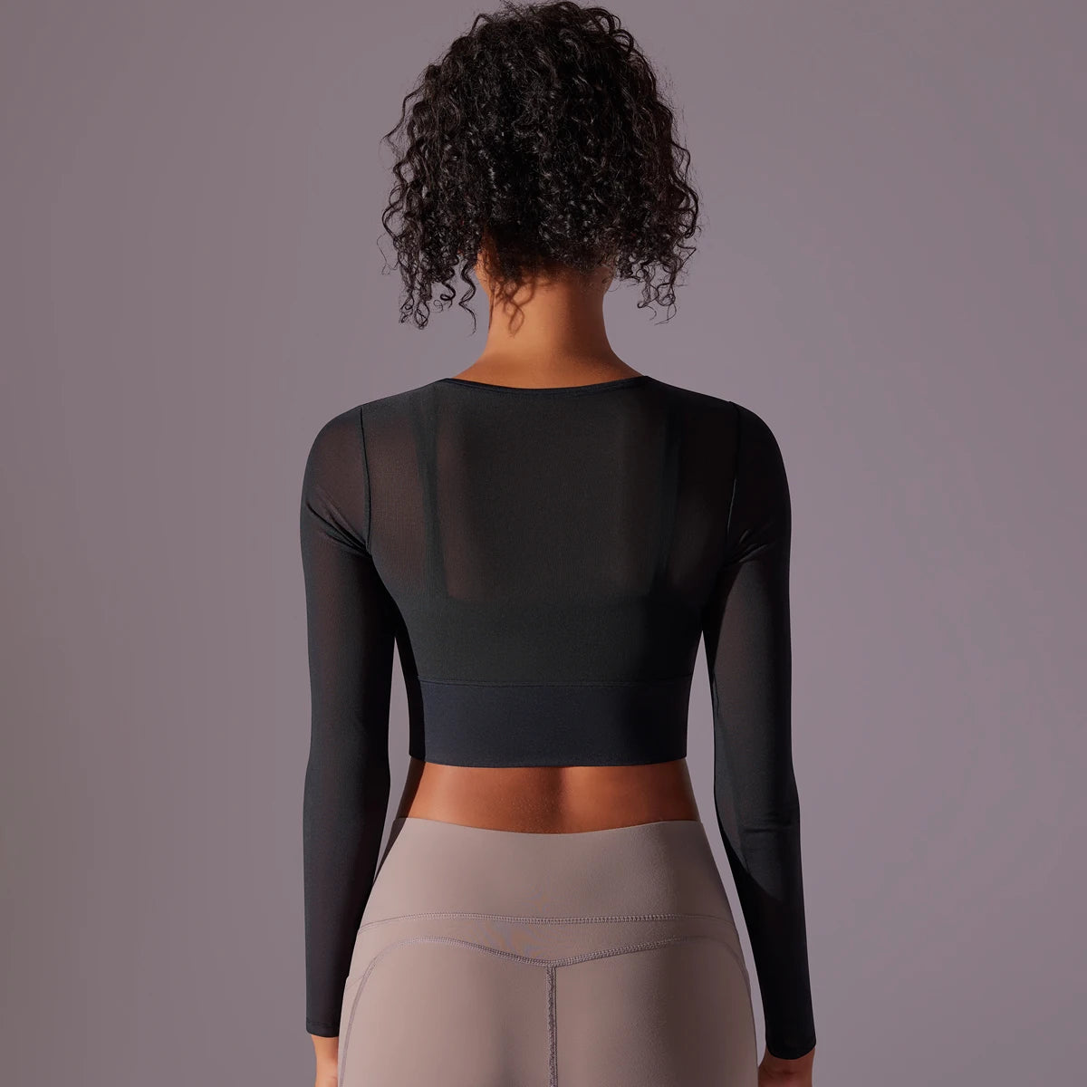 Yoga  Sexy Long Sleeve Sport Top