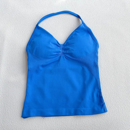 Gym Built-in Bra Tops