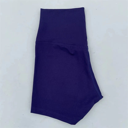 Solid Color tight Women Fitness Sport Short