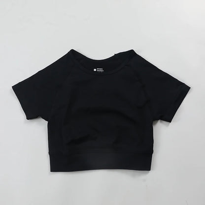 Crop Top Yoga Shirt