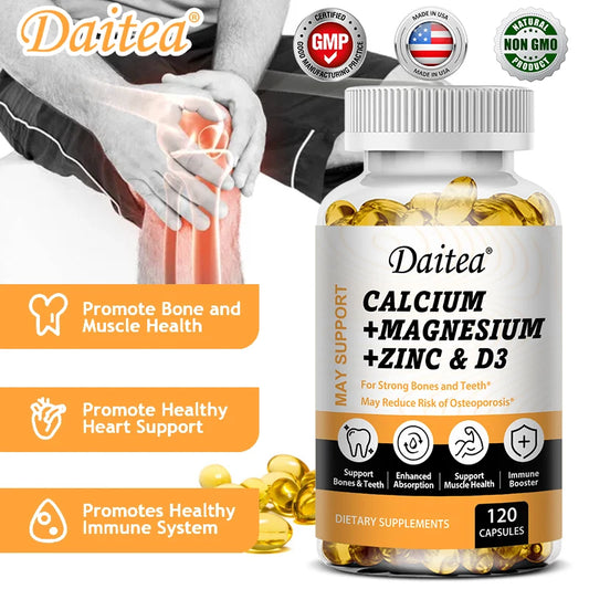 Calcium, Magnesium, Zinc + Vitamin D3
