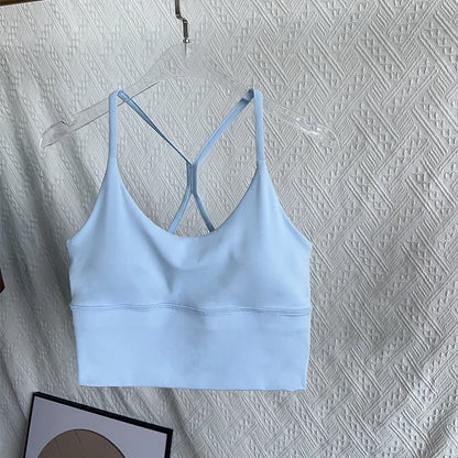 Fashion Sexy Cross Back Small Sling Yoga Underwear Vest
