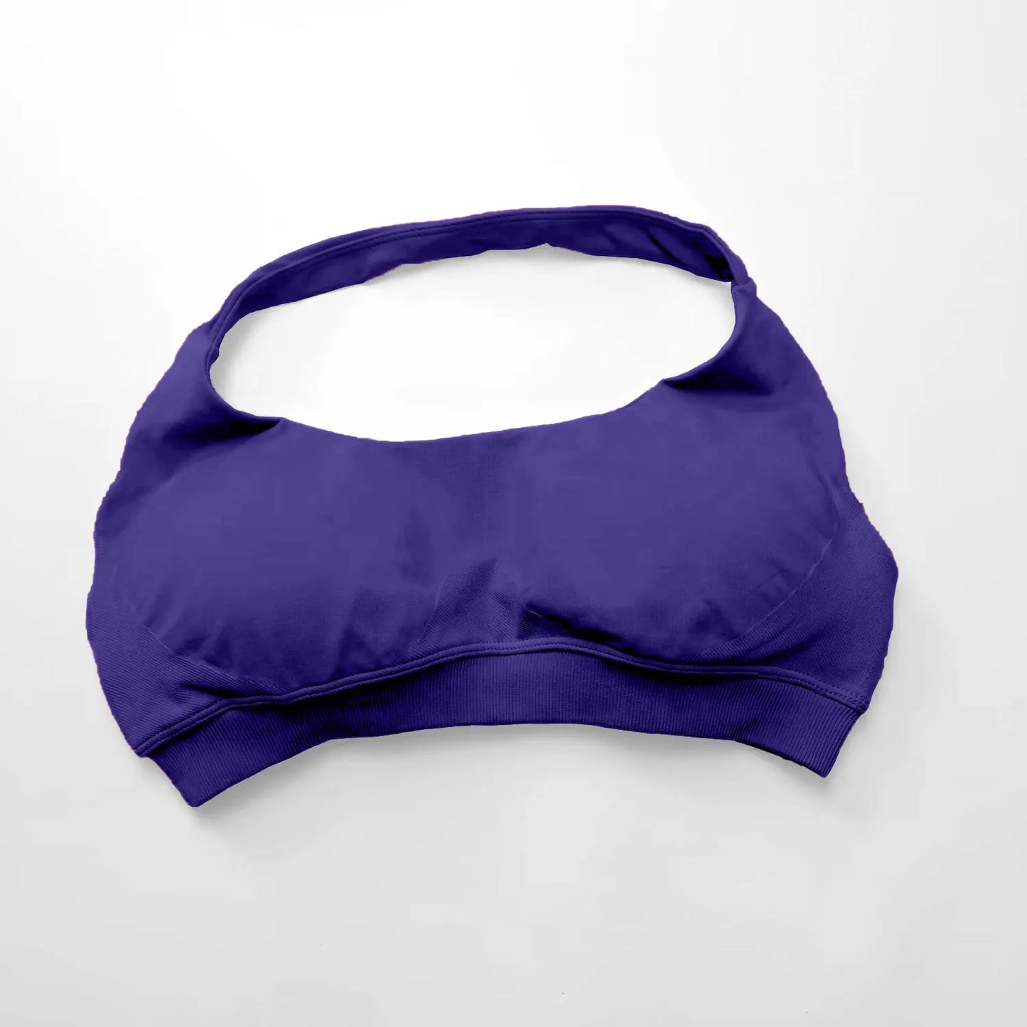 Halter Top Sports Bra Push-up Sexy Open Back