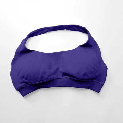 Halter Top Sports Bra Push-up Sexy Open Back