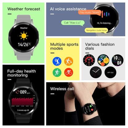Men And Woman Health Monitor Smartwatch
