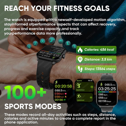 Men Women Waterproof Sports Smart Watch