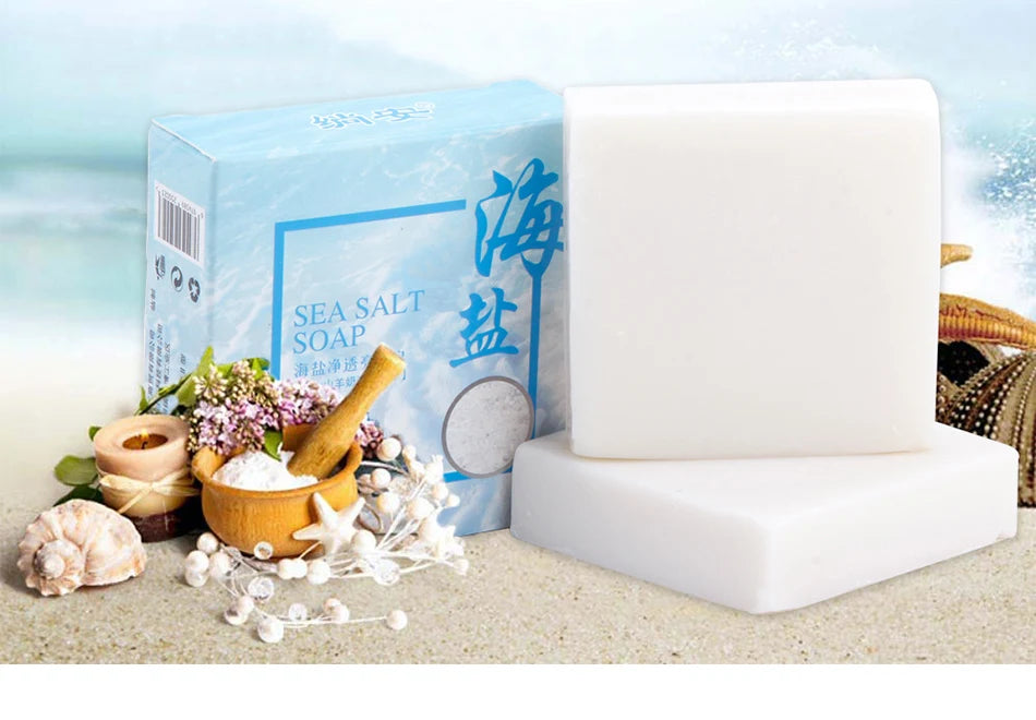 Sea Salt Soap Goat Milk Moisturizing Face Wash