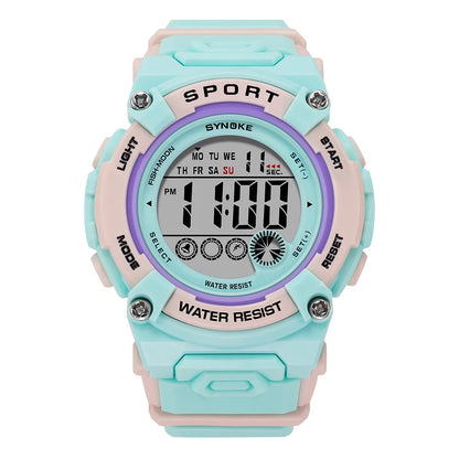 Student Watch Women's Watches Girls 50M Waterproof Watch Multifunctional Luminous Girl Boy Watch