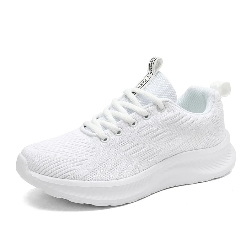 breathable women's low  top running shoes