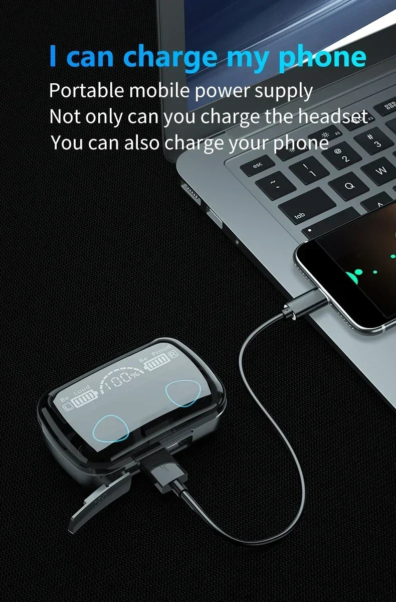 Headphones Bluetooth Wireless  Sports Stereo Noise Canceling Microphone Speaker