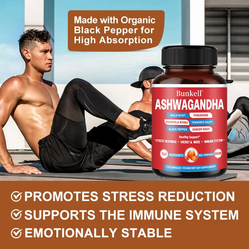 Men's Energy Supplement, Stamina & Vitality Supplement