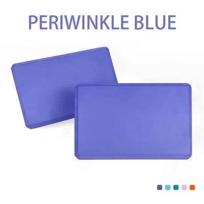 2pcs High Density Yoga Blocks - Non-Slip Foam Yoga Brick for Balance & Strength Training