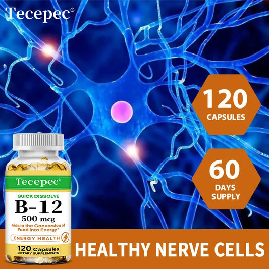 Vitamin B-12 - supports energy and red blood cell formation