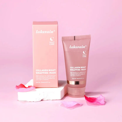 75ml Collagen Peel-off Mask Night Wrapping Facial Mud Firming mask Daily 100g Collagen Jelly Cream