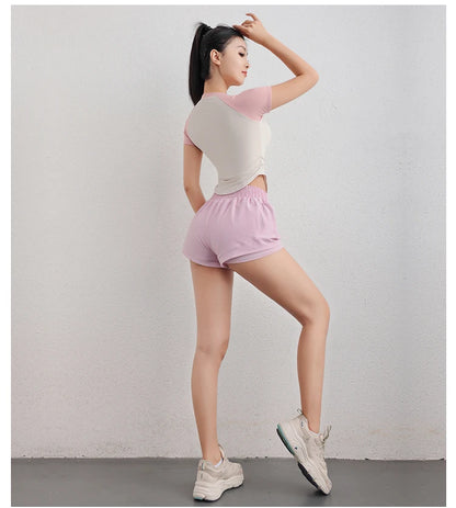 Fitness wear Leisure and loose fitting T-Shirt
