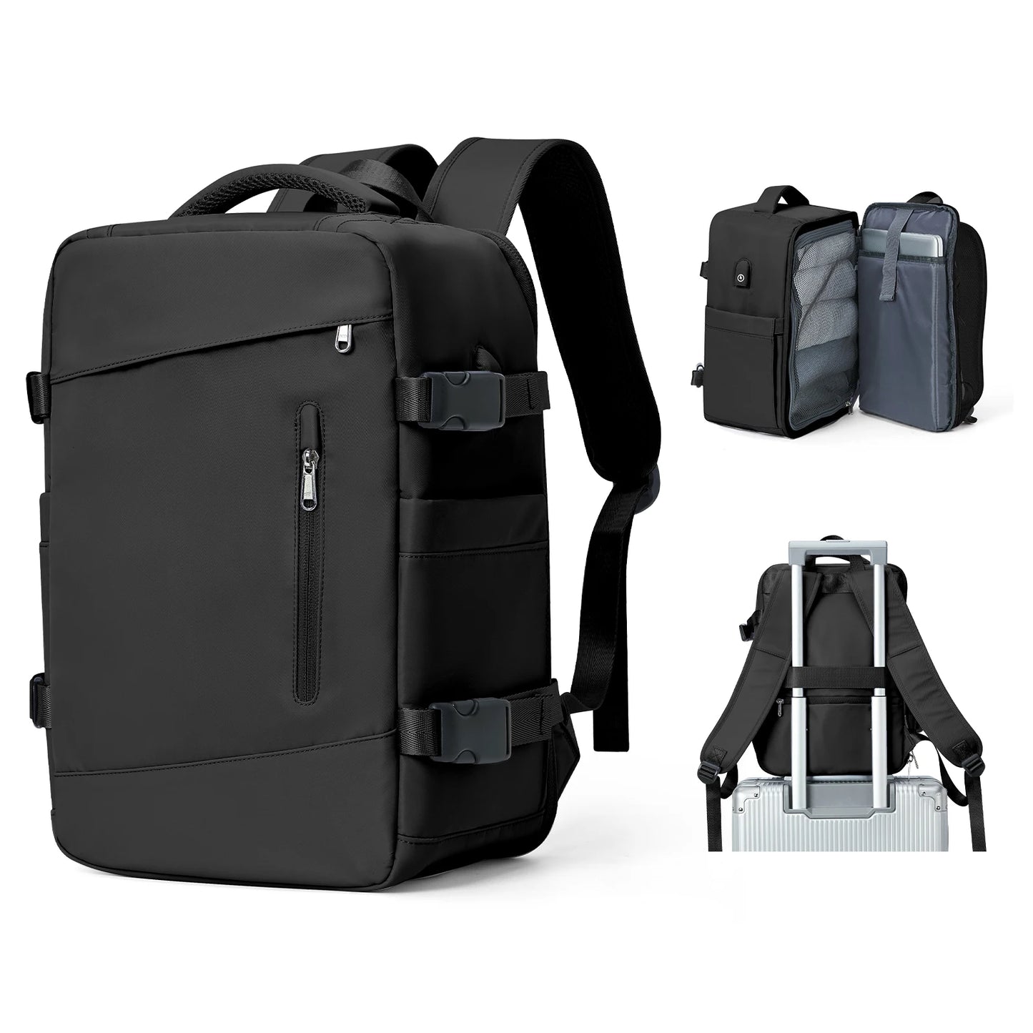 Women's Backpack Travel Suitcase  Men Laptop Backpack