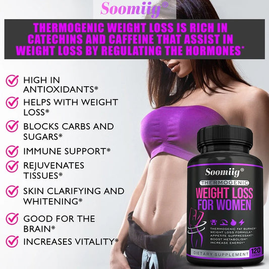 Thermogenic Fat Burner - Natural Appetite Suppressant