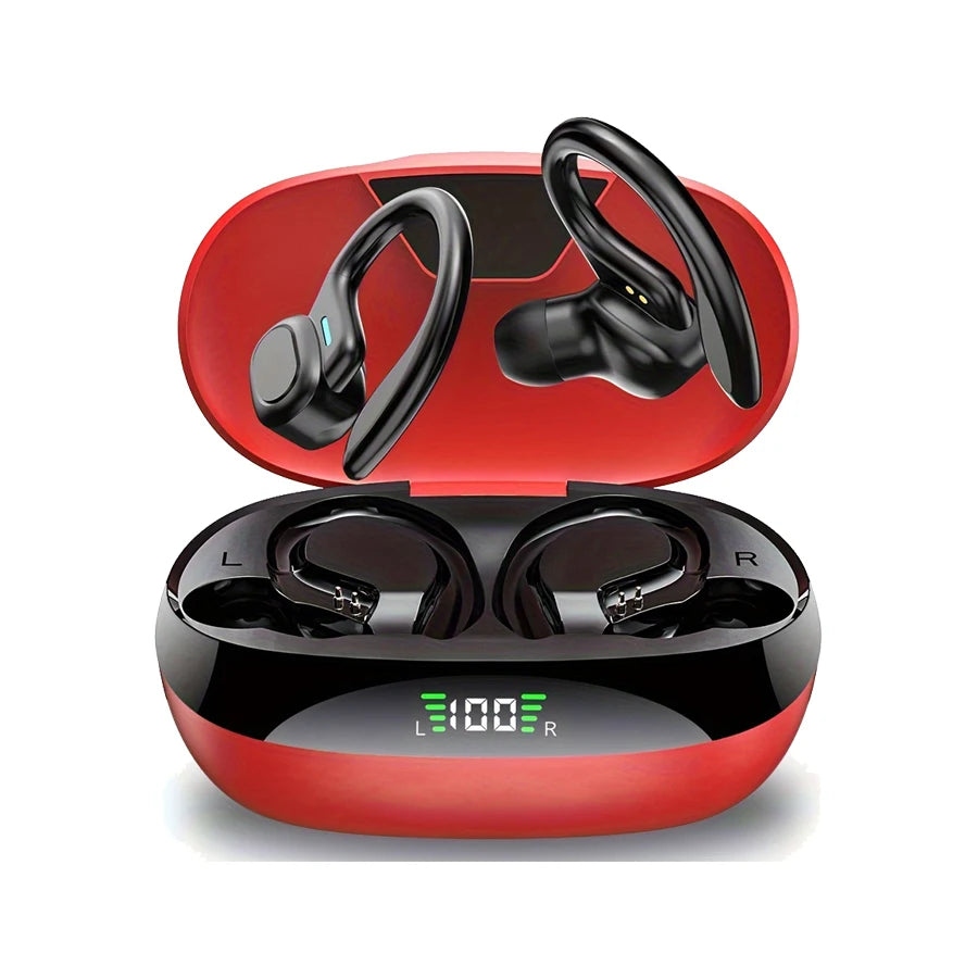Ture Wireless Earbuds Ear Hook Sports HiFI Stereo Waterproof  With Mic