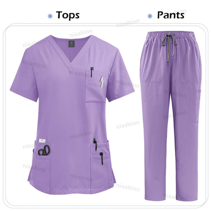 Medical Clothing for Unisex  Tops and Pant Set