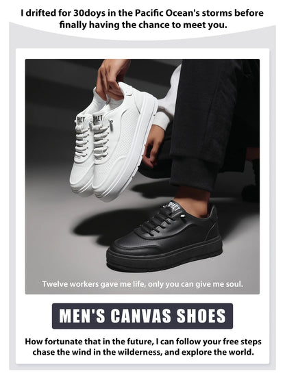 Men's Luxury Sneakers, Sport Shoes w/Breathable Design for Gym/Casual Wear & Street Style