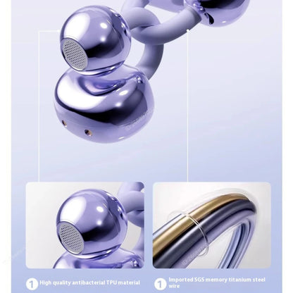 Wireless Bluetooth Clip-on Earphones