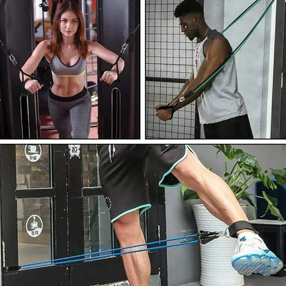 Resistance Bands with Handles - Home Gym, Strength Training for Men & Women