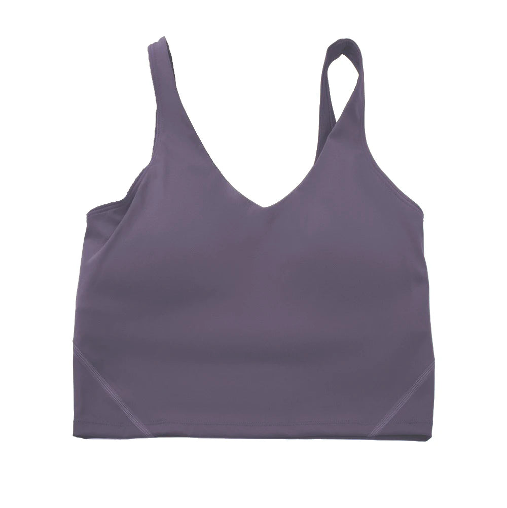 Sports Yoga Bra U-Back Gathering