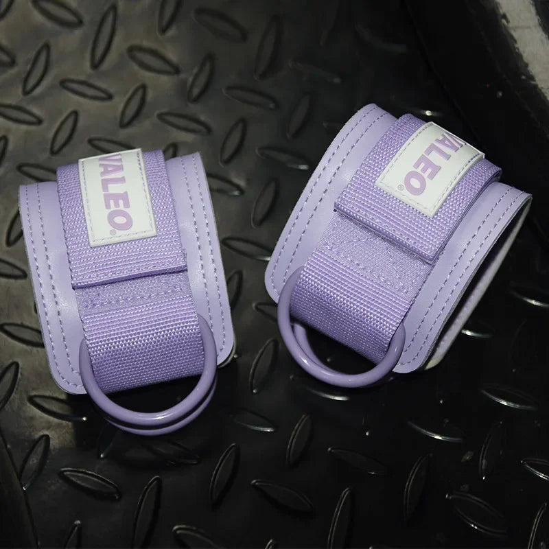 Fitness Ankle Buckle Leg Train Butt Trainer Foot Ring Tie Down Strap Elastic Strap Gantry Ankle