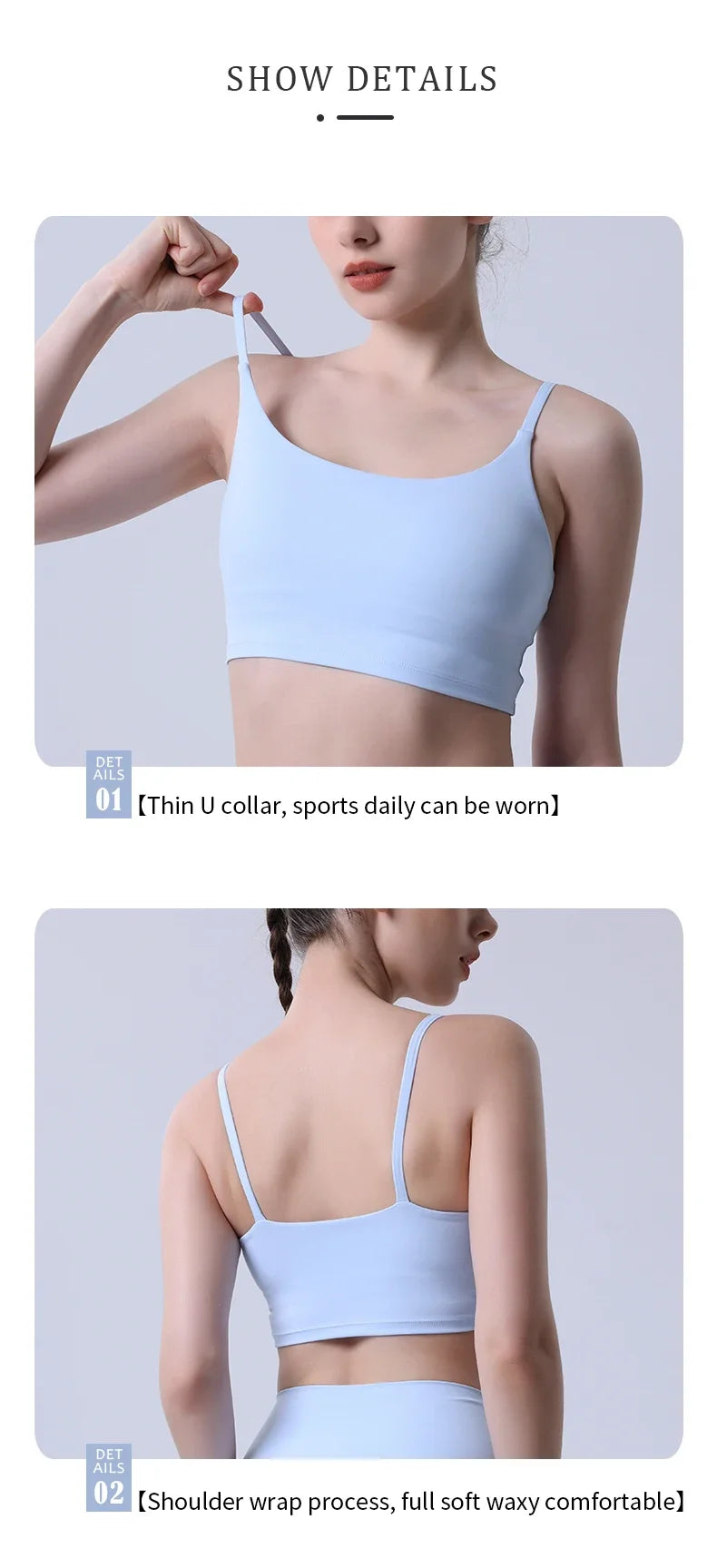 2 Piece Set Push Up Sports Bra and Short Leggings