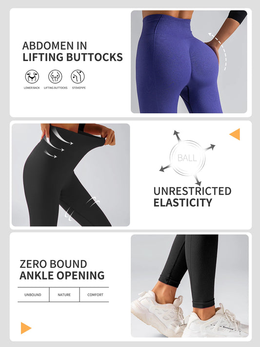 Women Tie Dye Leggings High Waist Lifts Butt Tummy Control