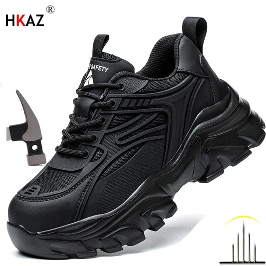 Women Safety Shoes  Steel Toe Puncture Proof