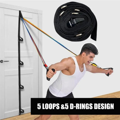 Door Anchor Strap for Resistance Bands Gym Attachment for Home Fitness