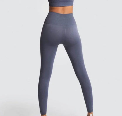 Seamless Yoga Sports Bra and Leggings