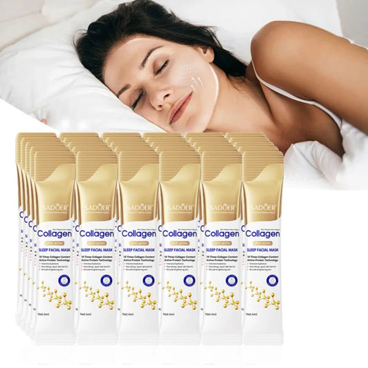 30pcs Collagen Sleeping Facial Masks Face skincare