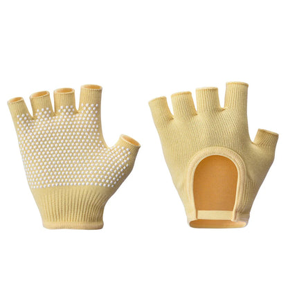1Pair Half Finger Yoga  Gloves, Cycling Gloves