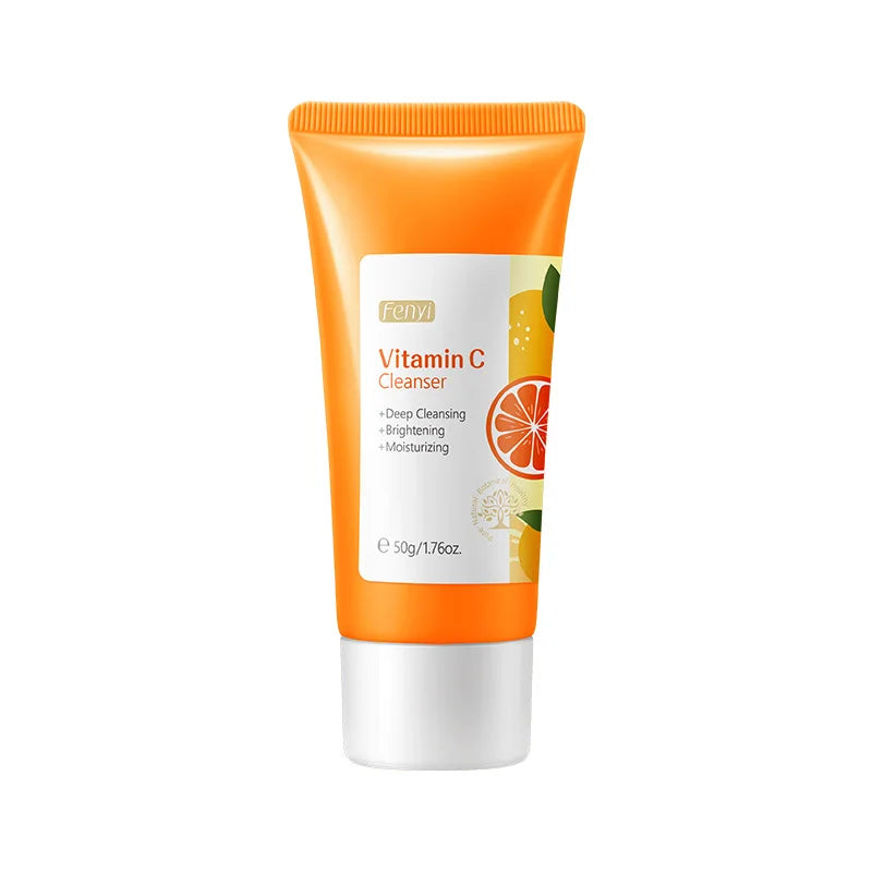 Vitamin C Facial Cleanser Skin Deep Cleansing Moisturizing Blackhead Removal