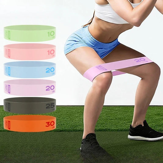 Yoga Latex Stretch Bands Lifting Hip Training Legs  Core Strength