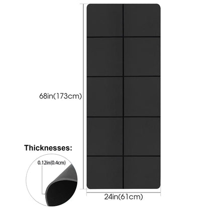 Anti-skid Comfort Foam 4MM Thick Yoga Mat for Exercise
