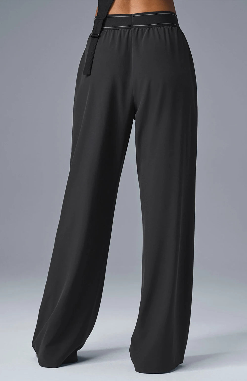 High Waisted Suit Pants, Sports Vest ,Wide Leg Pants