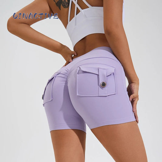 Yoga Shorts High Waist Push Up Tights Sexy Booty Shorts