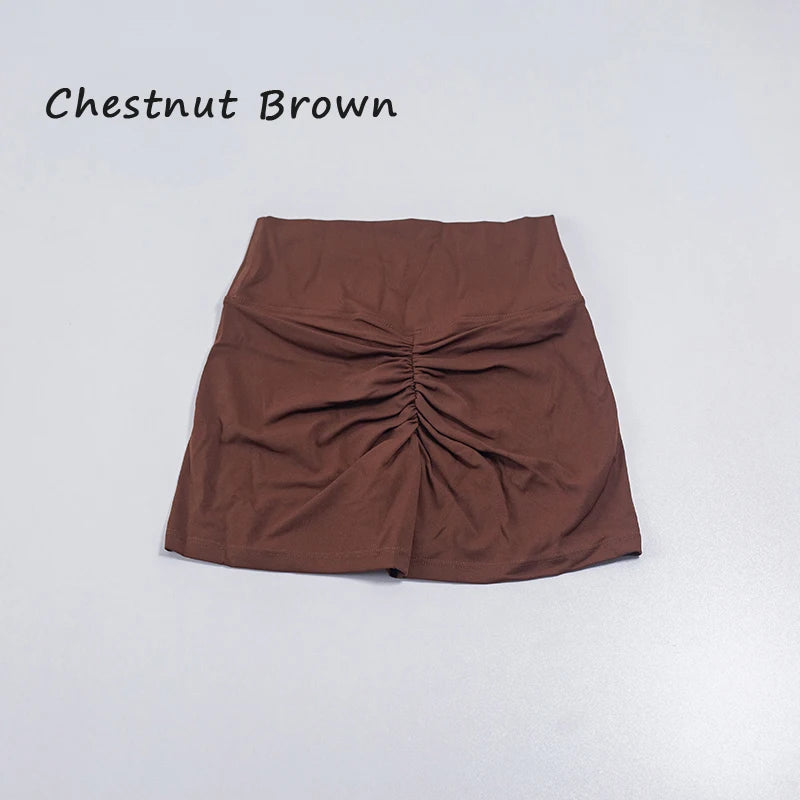 Women's sports shorts high elasticity tight fitting high waist and buttocks