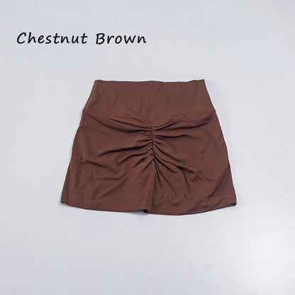 Women's sports shorts high elasticity tight fitting high waist and buttocks