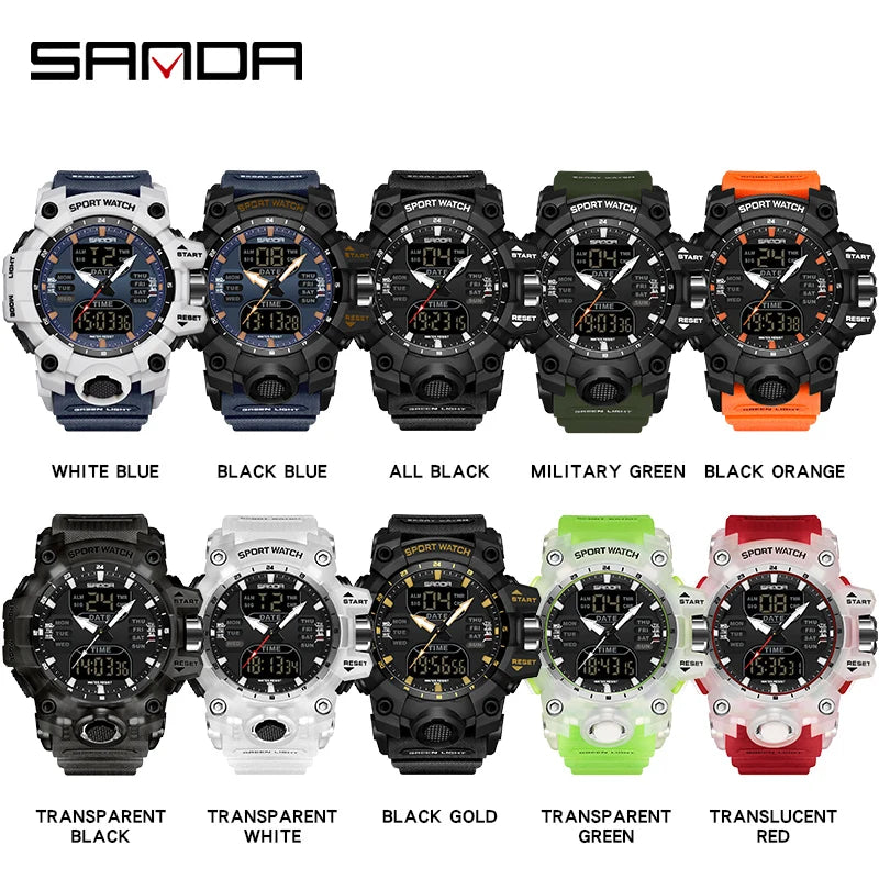 Men's Electronic Watch Outdoor Sports
