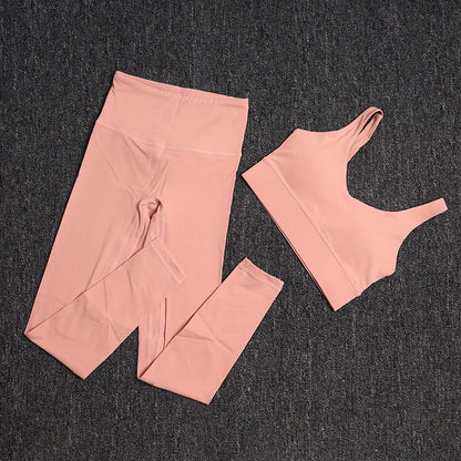 Yoga Set Bras High Waist Leggings