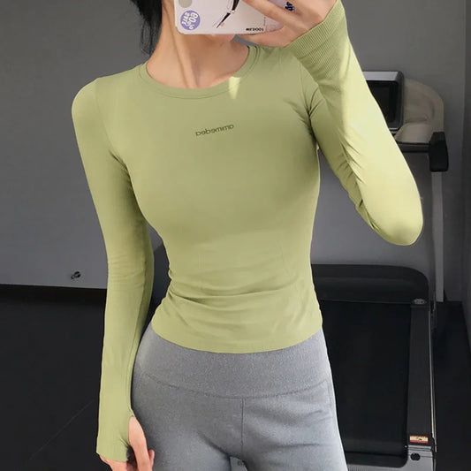 Fitness Tops Long Sleeve  Comfortable workout shirt