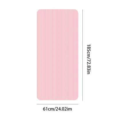 Non Slip 10mm Thick Yoga and Pilates Mat with Dual-Sided Texture 72x24 Inch