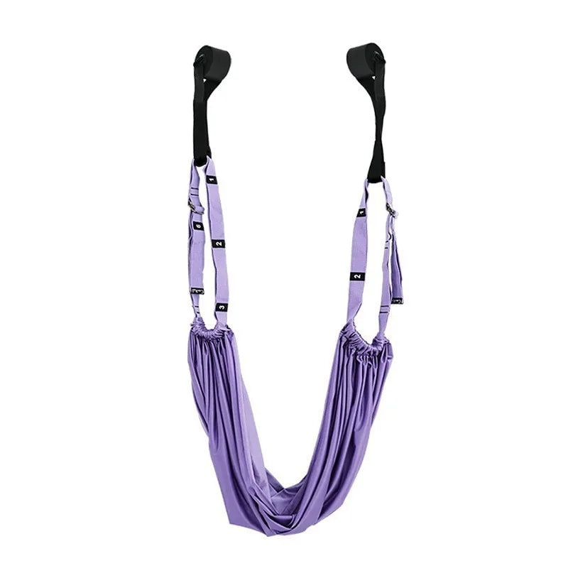 Aerial Yoga Rope Rally Strap Open Shoulder Beauty Back Stretching Strap Hanging Door Yoga Rope Home Lower Back Trainer