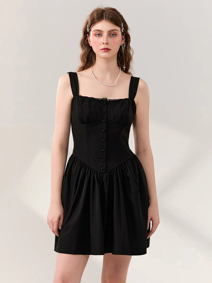 Sleeveless A-Line Dress